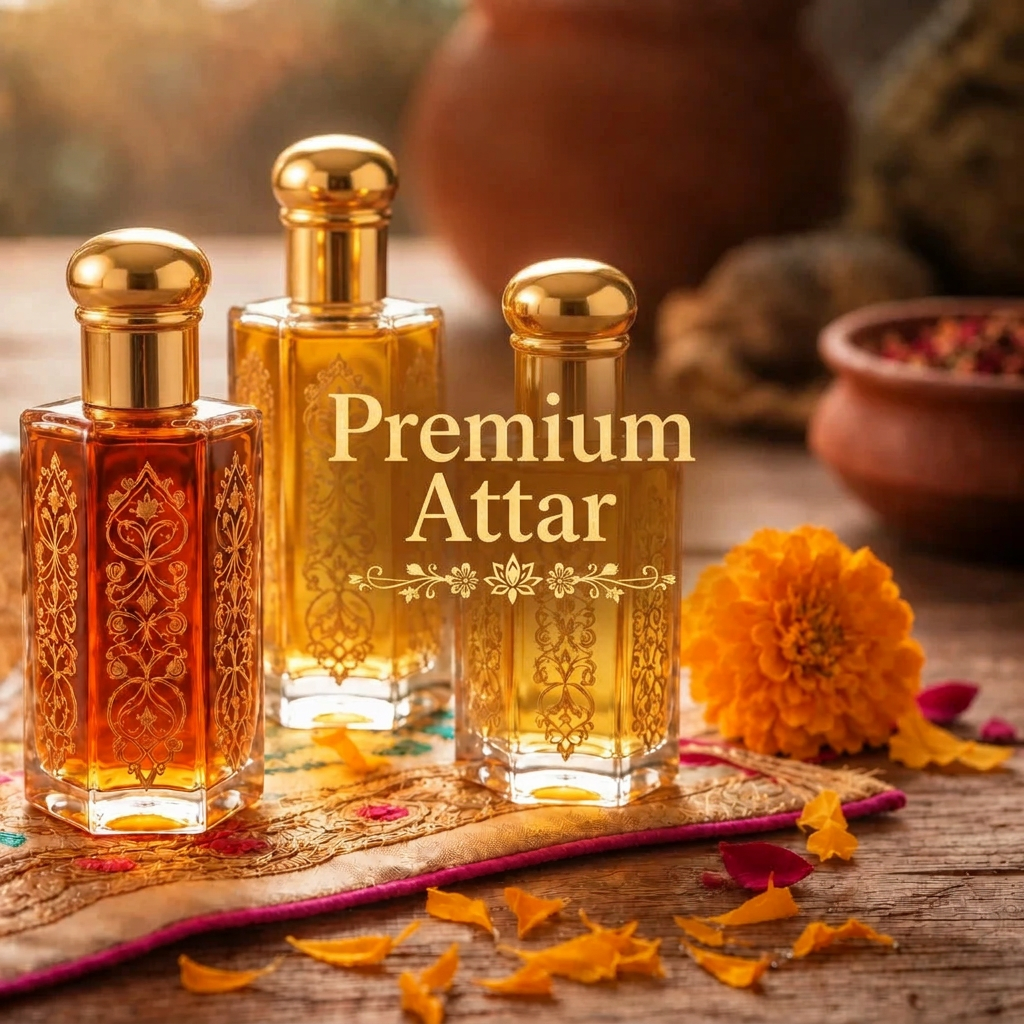 Premium Attar collection design