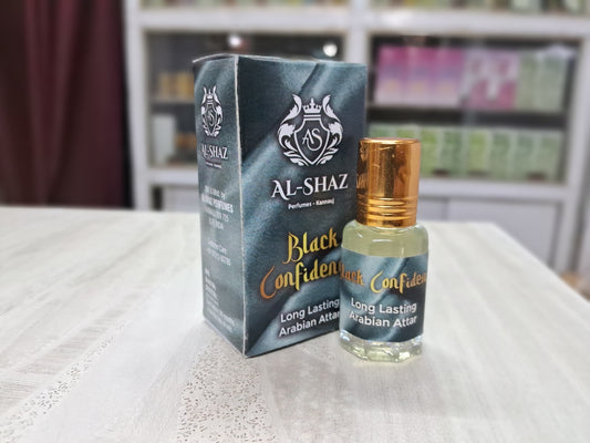 Black Confidence by Al Shaz - Unisex Luxury Attar