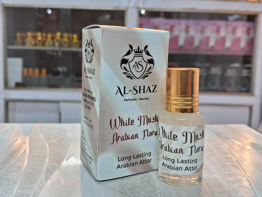 White Musk (Arabian Flora) by Al Shaz - Luxury Attar for Men And Women