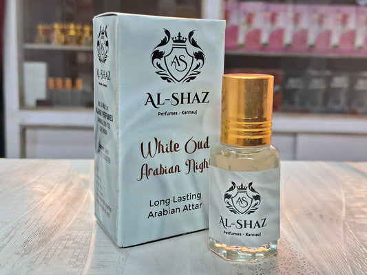 White Oud (Arabian Night) by Al Shaz - Luxury Attar & for Men And Women